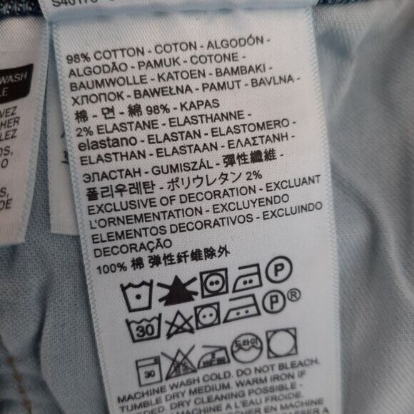 LEVI'S 505 Regular Fit Stretch Straight Leg Jeans Men's Sz 36 x 30 - Picture 11 of 12